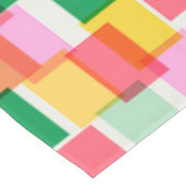 Colorful Geometric Modern Christmas Holiday Tafelkleed (Gekanteld)