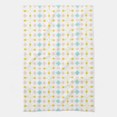 Colorful geometric pastel pattern theedoek (Verticaal)