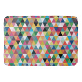 Colorful Geometric Pattern Bath Mat (Voorkant)