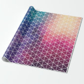 Colorful Geometric Pattern Cadeaupapier (Uitgerold)