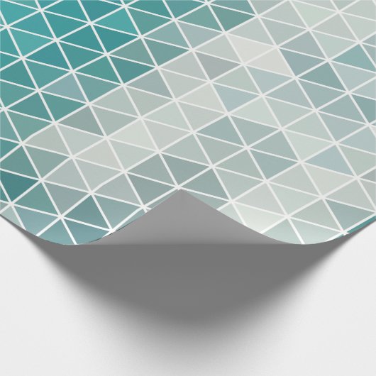 Colorful Geometric Pattern Cadeaupapier (Hoek)