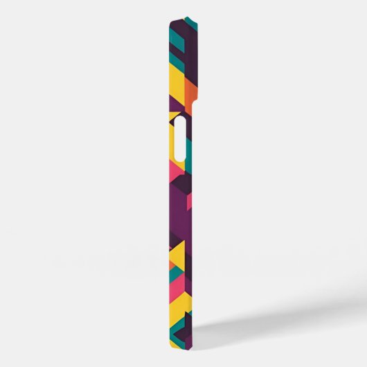 Colorful Geometric Pattern Case-Mate iPhone Case (Achterkant / Rechts)