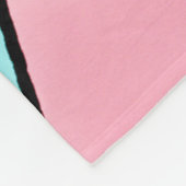 Colorful Geometric Pattern Fleece Deken (Hoek)