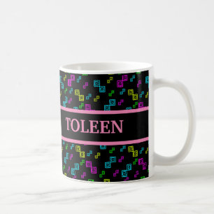 Colorful Geometric Pattern Koffiemok