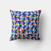 Colorful Geometric Pattern Kussen (Achterkant)