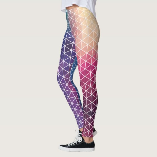 Colorful Geometric Pattern Leggings (Links)