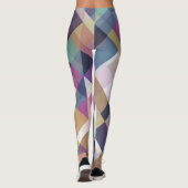 Colorful Geometric Pattern Leggings (Achterkant)