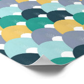 Colorful Geometric Pattern Poster (Hoek)