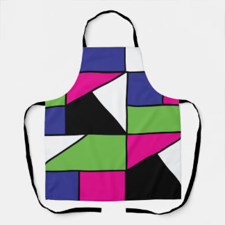 Colorful Geometric Pattern Schort