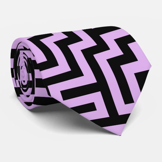 Colorful Geometric Pattern Stropdas (Opgerold)