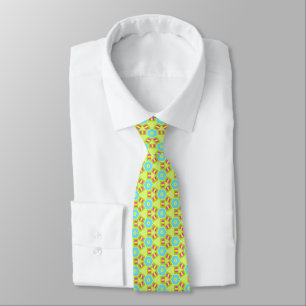 Colorful Geometric Pattern Stropdas