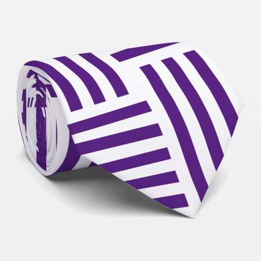 Colorful Geometric Pattern Stropdas (Opgerold)