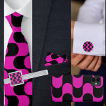 Colorful Geometric Pattern Stropdas<br><div class="desc">Kleurrijk geometrisch patroon.</div>