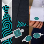 Colorful Geometric Pattern Stropdas