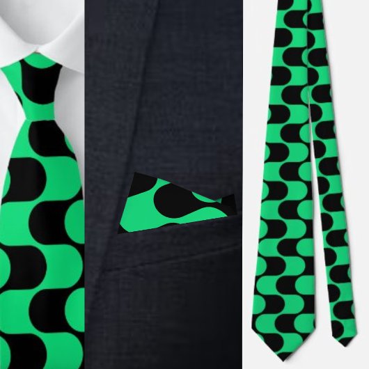 Colorful Geometric Pattern Stropdas