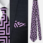 Colorful Geometric Pattern Stropdas<br><div class="desc">Kleurrijk geometrisch patroon.</div>