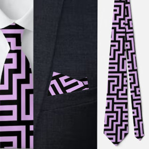 Colorful Geometric Pattern Stropdas