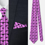 Colorful Geometric Pattern Stropdas<br><div class="desc">Kleurrijk geometrisch patroon.</div>