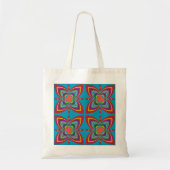 Colorful Geometric Pattern Tote Bag (Voorkant)