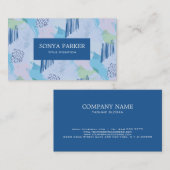 Colorful Geometric Pattern Visitekaartje (Voorkant / Achterkant)