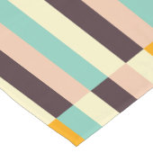 Colorful geometric pattern with vertical stripes  korte tafelloper (Hoek)