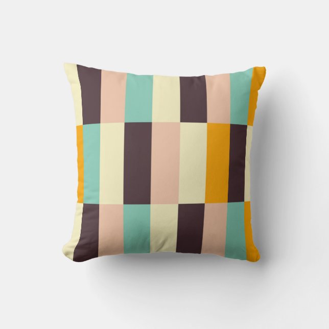 Colorful geometric pattern with vertical stripes  kussen (Voorkant)