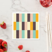 Colorful geometric pattern with vertical stripes  servet (Insitu)