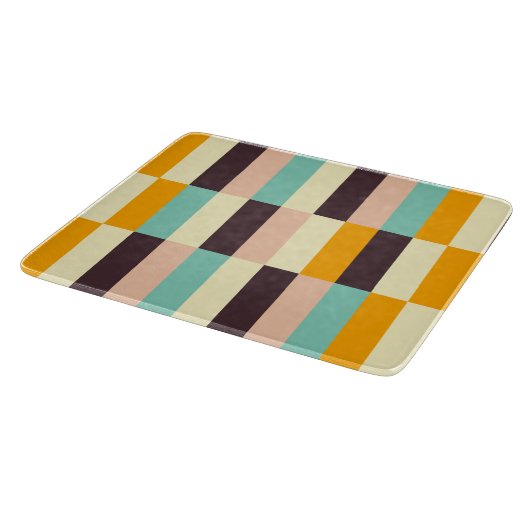 Colorful geometric pattern with vertical stripes  snijplank (Hoek)
