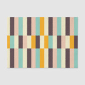 Colorful geometric pattern with vertical stripes  tissuepapier (Voorkant)