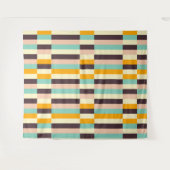 Colorful geometric pattern with vertical stripes  wandkleed (Voorkant (horizontaal))