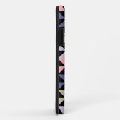 Colorful Geometric Pinrad Black Case-Mate iPhone Case (Achterkant/rechts)