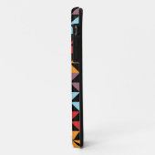 Colorful Geometric Pinrad Black Case-Mate iPhone Case (Achterkant/links)
