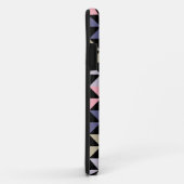 Colorful Geometric Pinrad Black Case-Mate iPhone Case (Achterkant/rechts)