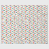 Colorful Geometric Pinrad Cadeaupapier (Vlak)