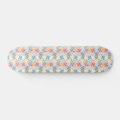 Colorful Geometric Pinrad Persoonlijk Skateboard (Horizontaal)