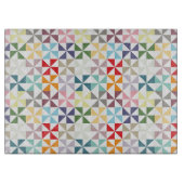 Colorful Geometric Pinrad Snijplank (Voorkant)