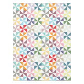 Colorful Geometric Pinrad Tafelkleed (Voorkant)