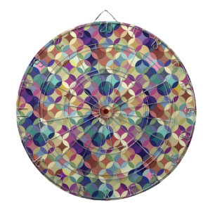 Colorful Geometric Seamless Patroon Dartbord