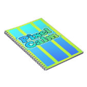 Colorful Geometric Spectrum Design Notitieboek (Rechterzijde)