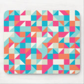 Colorful Geometric Triangle Patroon Muismat (Voorkant)