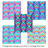 Colorful Geometric Triangles Patroon Tegeltje