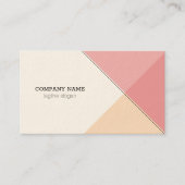 Colorful Geometric Visitekaartje (Voorkant)