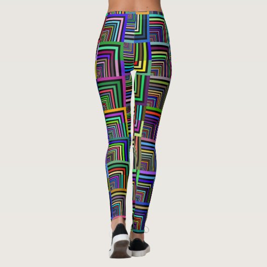 Colorful Geometrics Leggings (Achterkant)