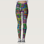 Colorful Geometrics Leggings (Voorkant)