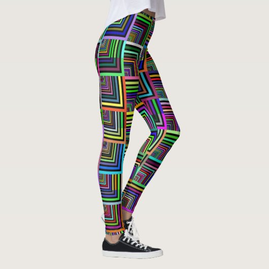 Colorful Geometrics Leggings (Rechts)
