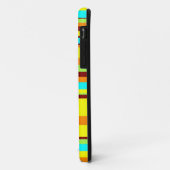 Colorful Gepersonaliseerd Designer Stripe Patroon Case-Mate iPhone Case (Achterkant/links)