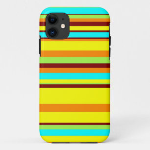 Colorful Gepersonaliseerd Designer Stripe Patroon Case-Mate iPhone Case