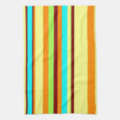 Colorful Gepersonaliseerd Designer Stripe Patroon Theedoek (Verticaal)