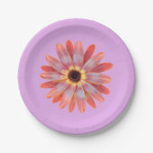Colorful Gerbera Daisy Paper Bord (Voorkant)