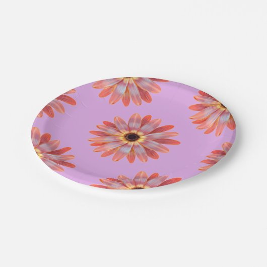 Colorful Gerbera Daisy Paper Bord (Gekanteld)